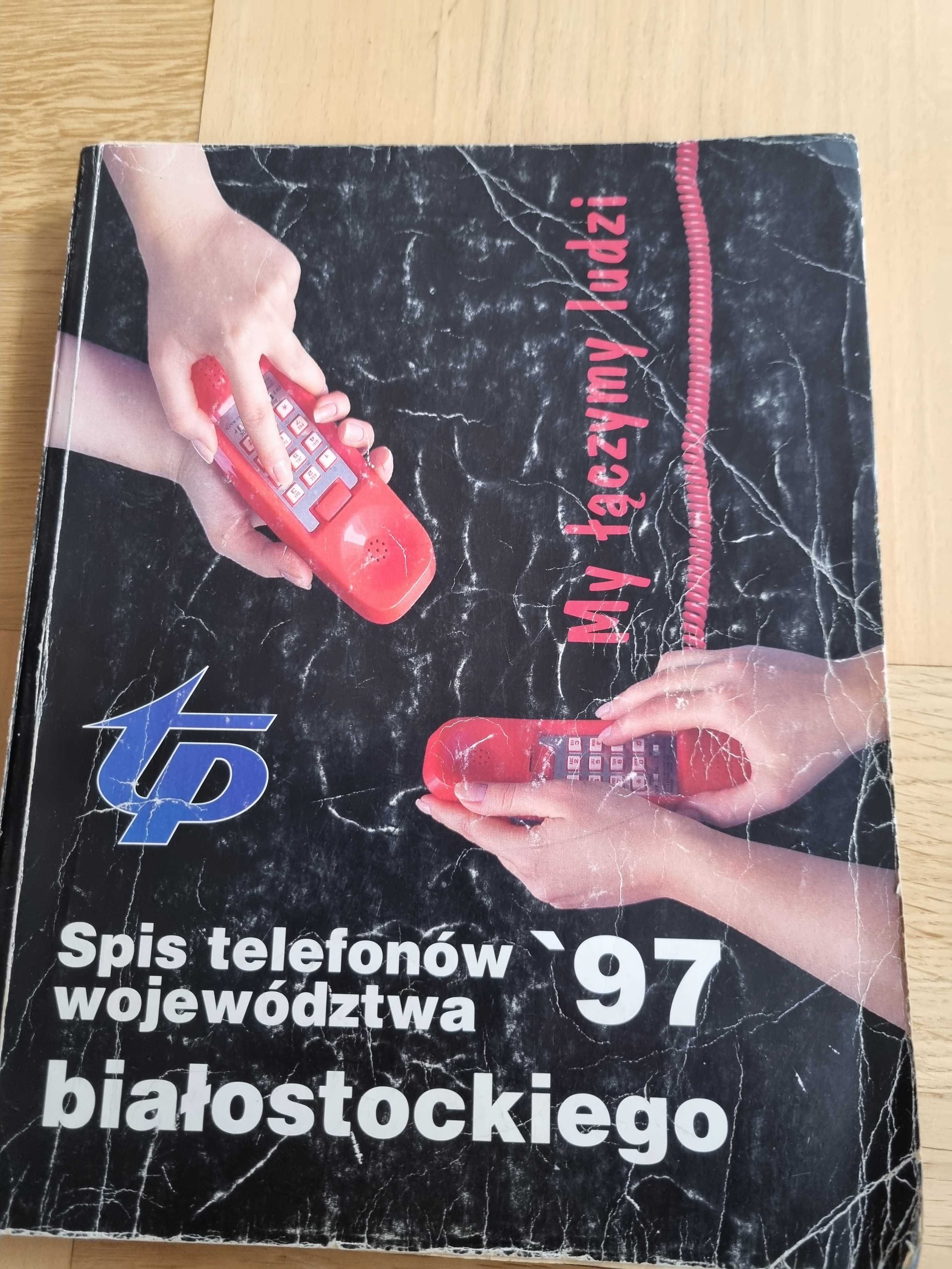 Książka telefoniczna woj białostockie 1997r.