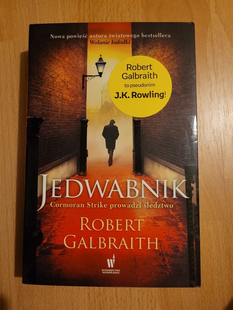Książka "Jedwabnik" Robert Galbraith