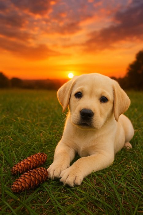 Szczeniak Labrador retriever