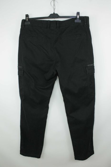 Брендові карго штани Hugo Boss Glian231D Zip Pocket Black Cargo W36L32