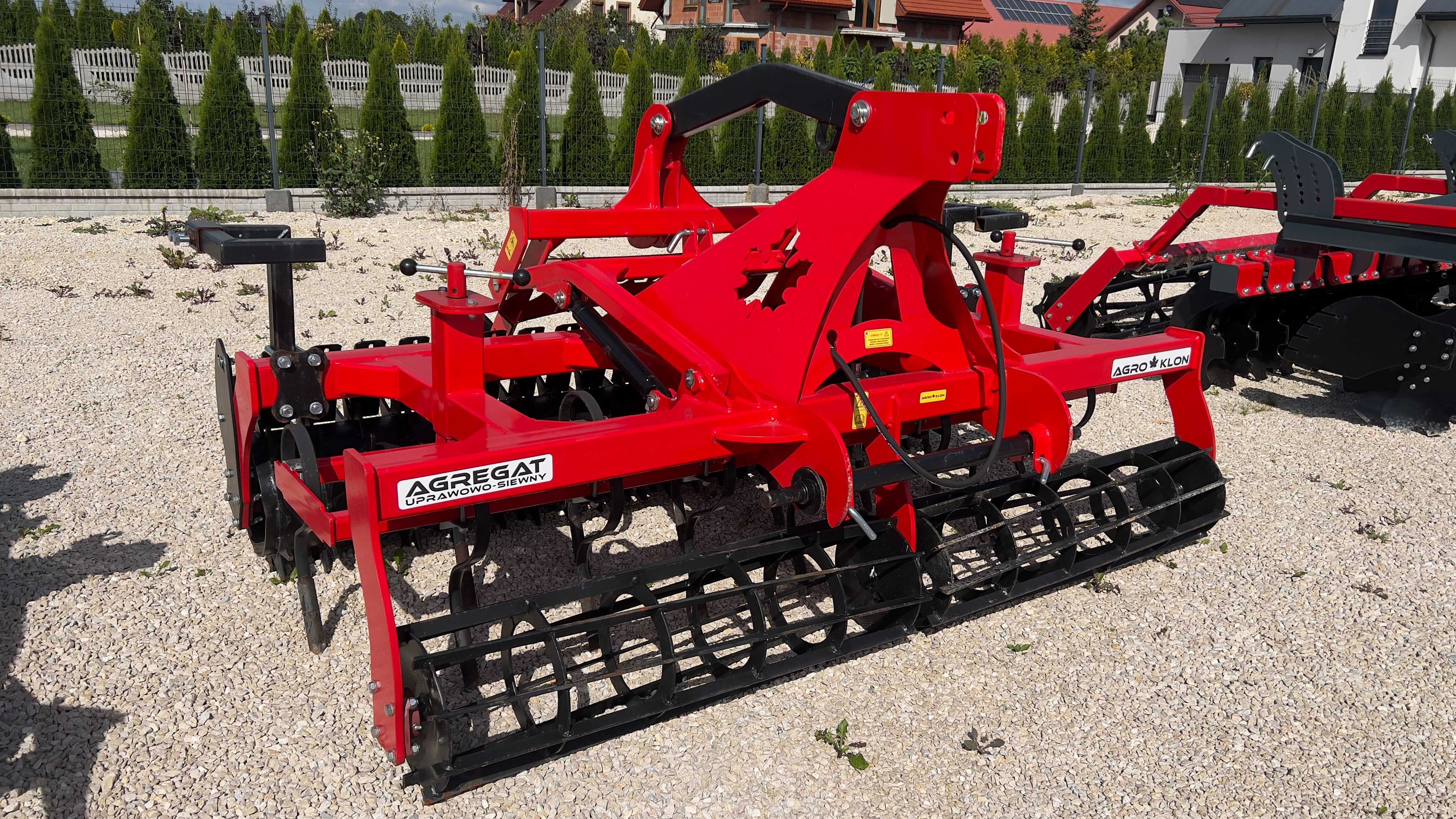 Agregat Uprawowo-Siewny 2.5m wał Packera HYDROPAK AgroKlon DOSTAWA