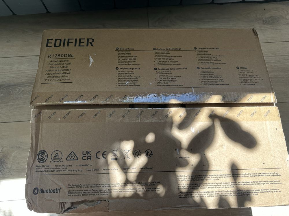 Zestaw głośników komputerowych 2.0 Edifier R1280DBs 42 W czarny