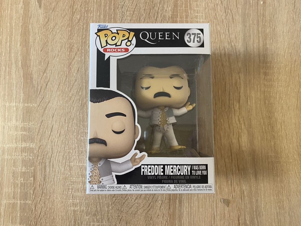 Nowa Figurka Freddie Mercury 375 Queen Rocks Funko POP! Vinyl