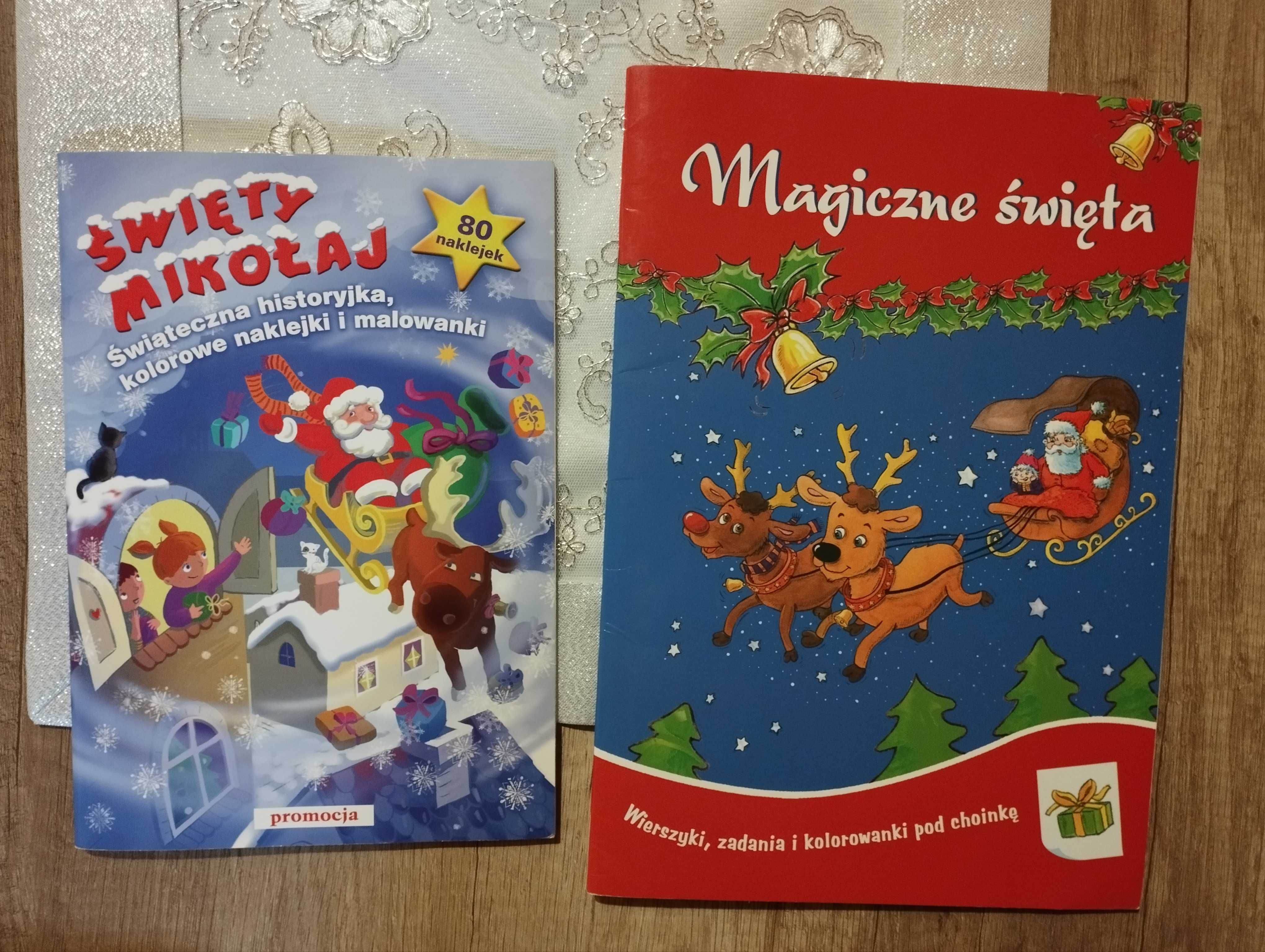 Święty Mikołaj 2 książki magiczne święta