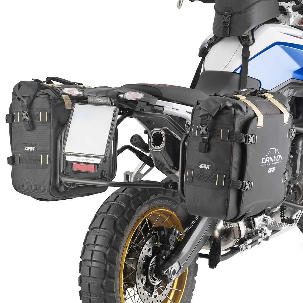 Сумки бокофі, кофри на мотоцикл - GIVI GRT720B CANYON MONOKEY NEW 2 шт