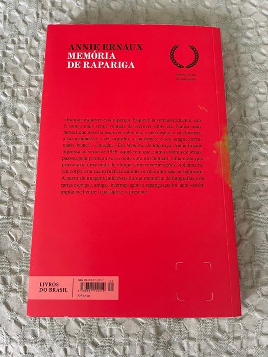 Livro “Memória de Rapariga”