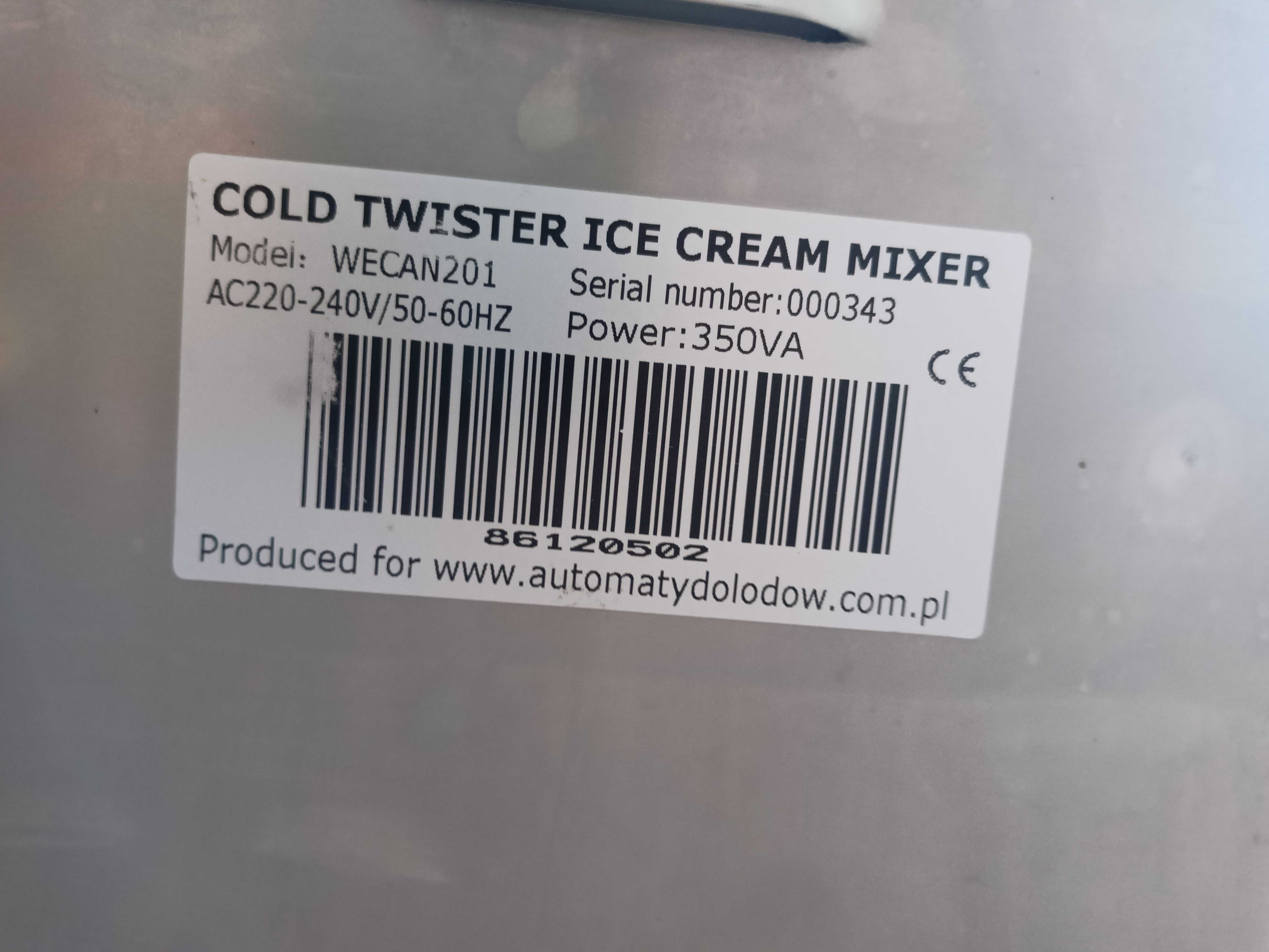 COLD TWISTER zamieszane lody