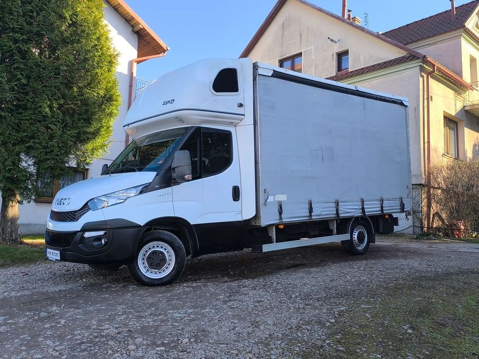 Iveco Daily  2016r Firanka 8EP Plandeka 126KM Klimatyzacja Tempomat Zarejestrowany