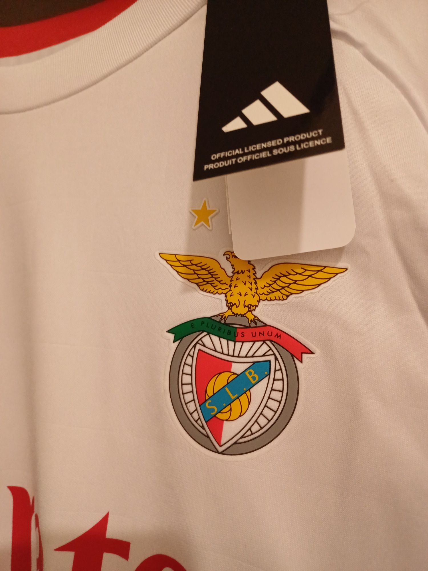Camisola Benfica Branca 25/26