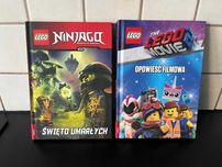 Książki LEGO z serii NINJAGO + MOVIE - jak nowe!