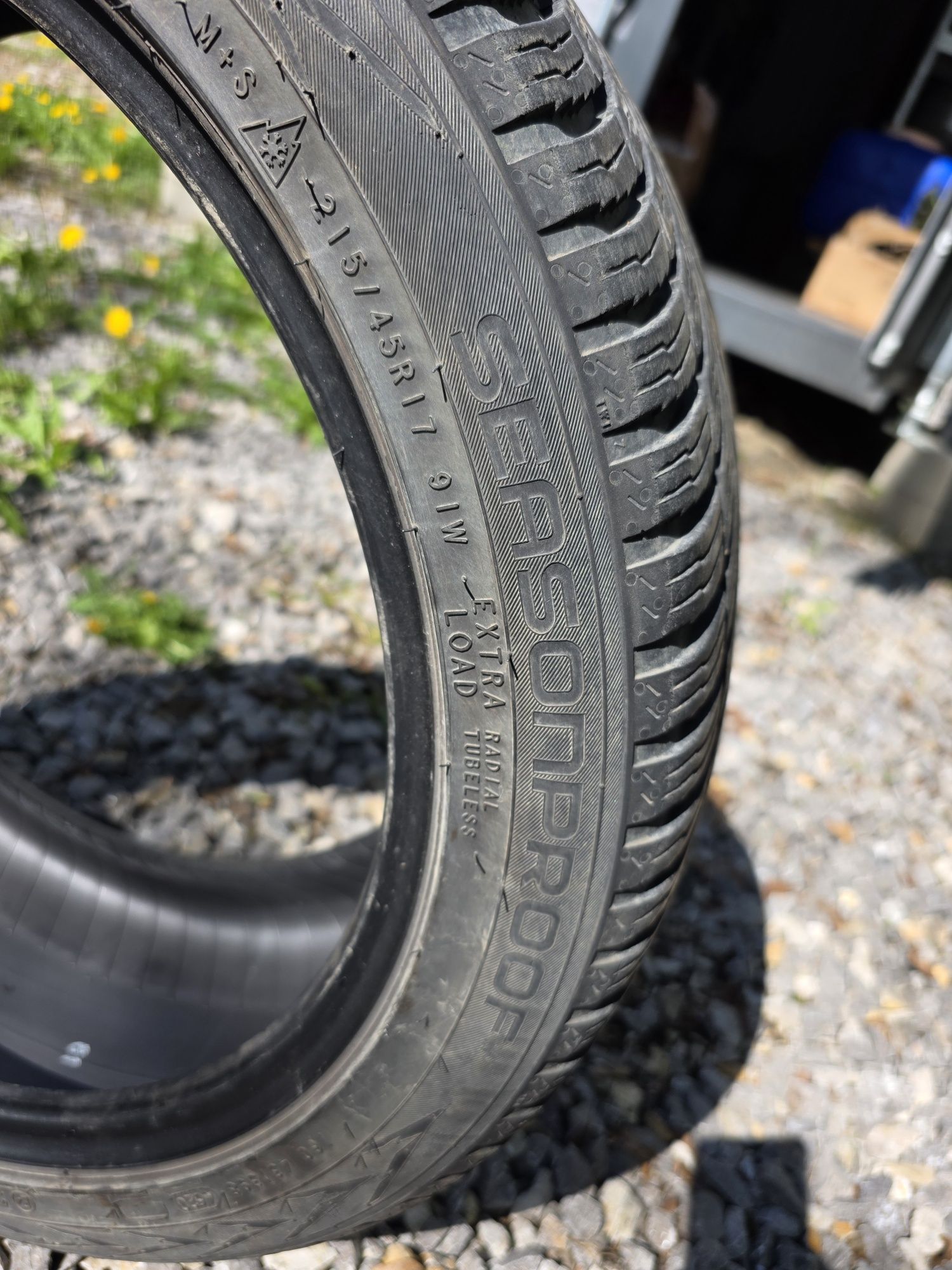 Opony wielosezonowe Nokian 215/45R17