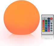 Bolas luz 20cm controlo remoto, Waterproof