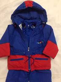 Детский комплект куртка комбинезон  р. 98 см+подарок дитячий комплект