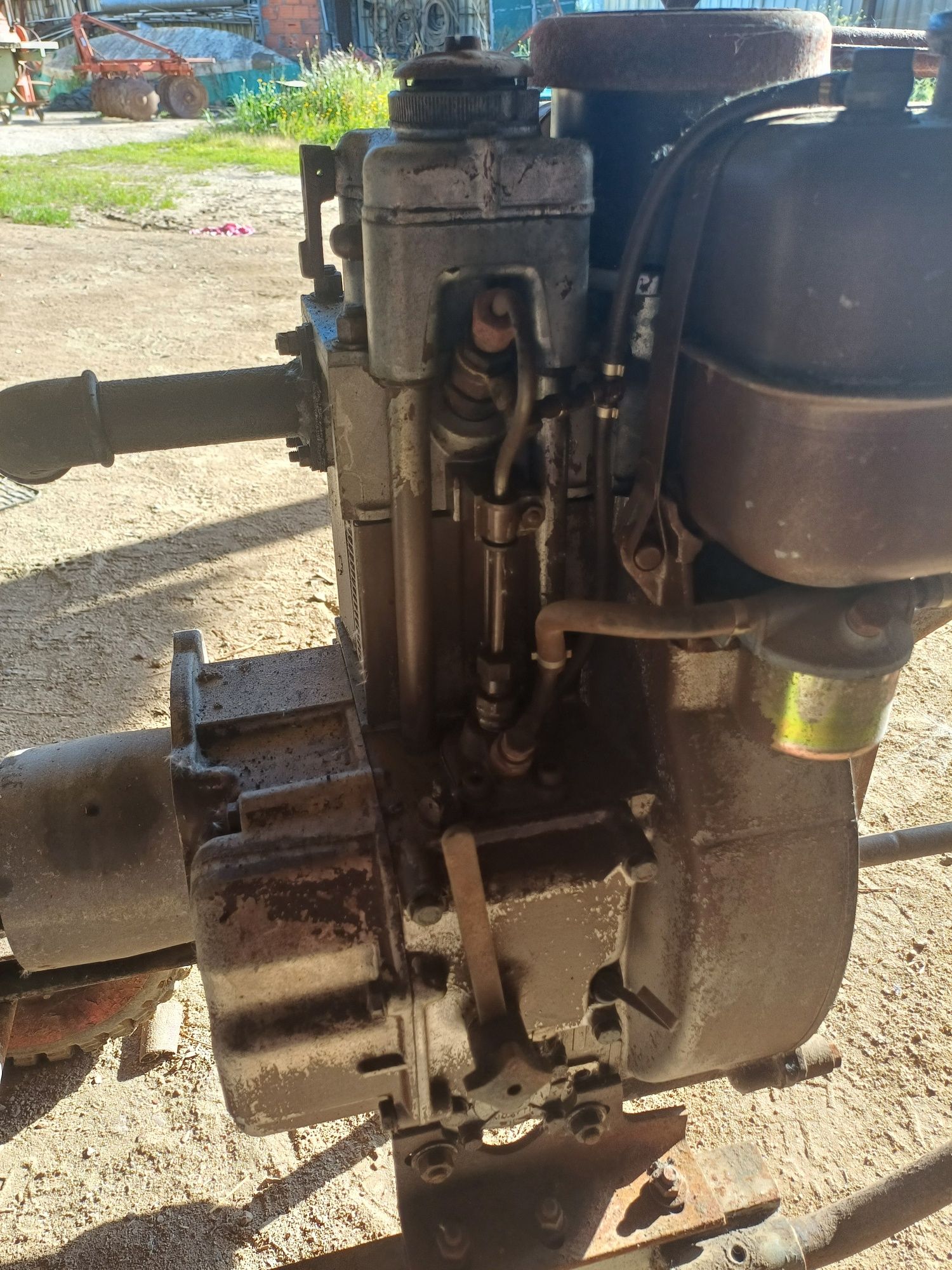Motor de rega bernard a gasóleo com bomba de 2,5 polegadas
