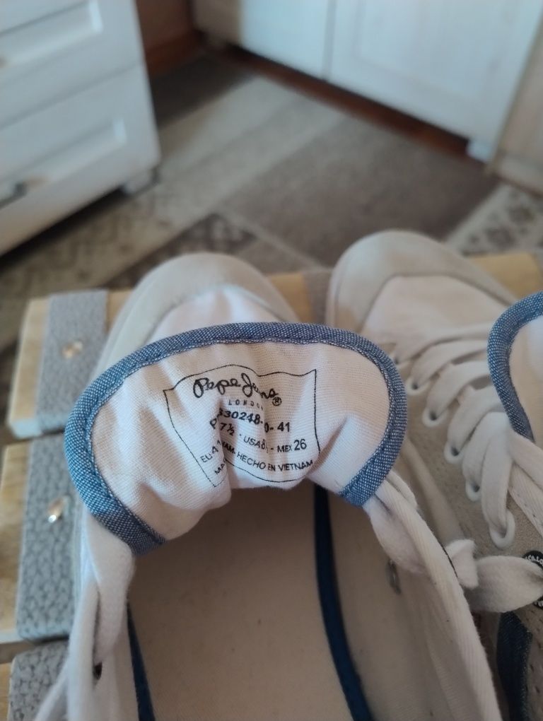 Super trampki męskie firmy Pepe jeans London roz 41 stan bardzo dobry