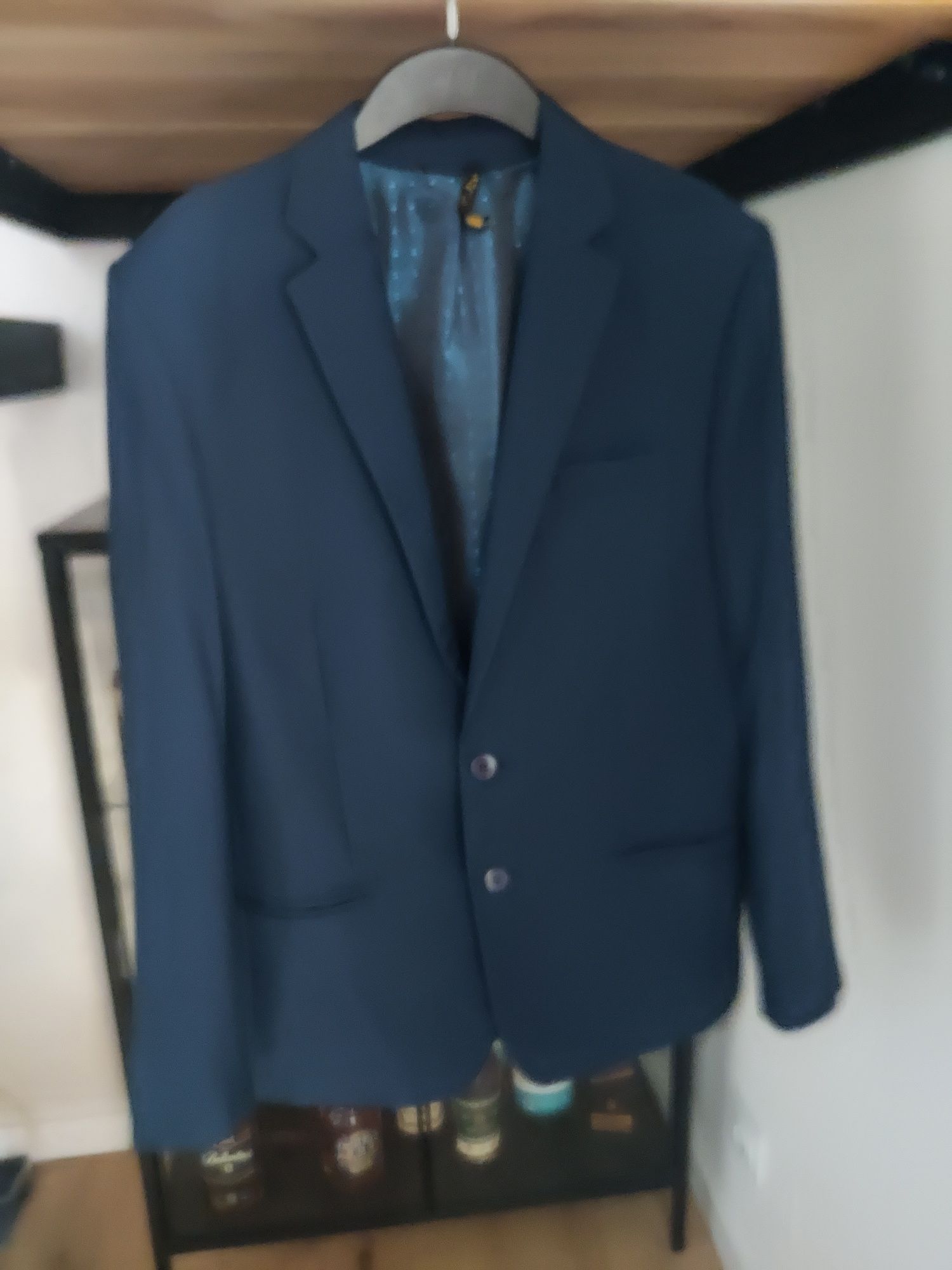 Garnitur granatowy L/XL