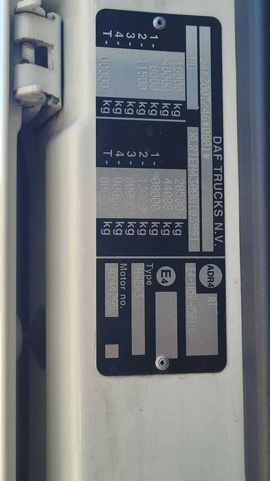 Daf XF 106 ciągnik siodłowy