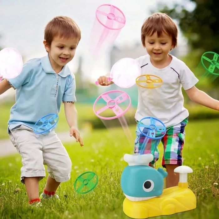 Активна гра Фрізбі Кіт, Запускач дисків