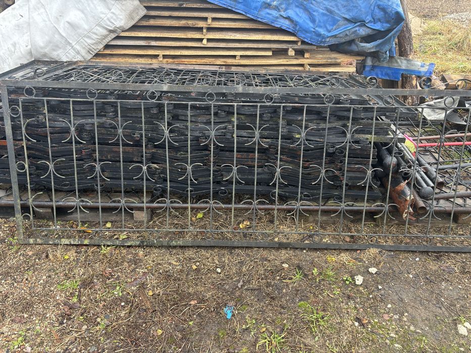 Ogrodzenie brama furtka i przęsła