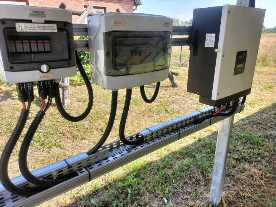 Instalacja fotowoltaika 8kW, Hybryda 10kW magazyn energii 10kWh