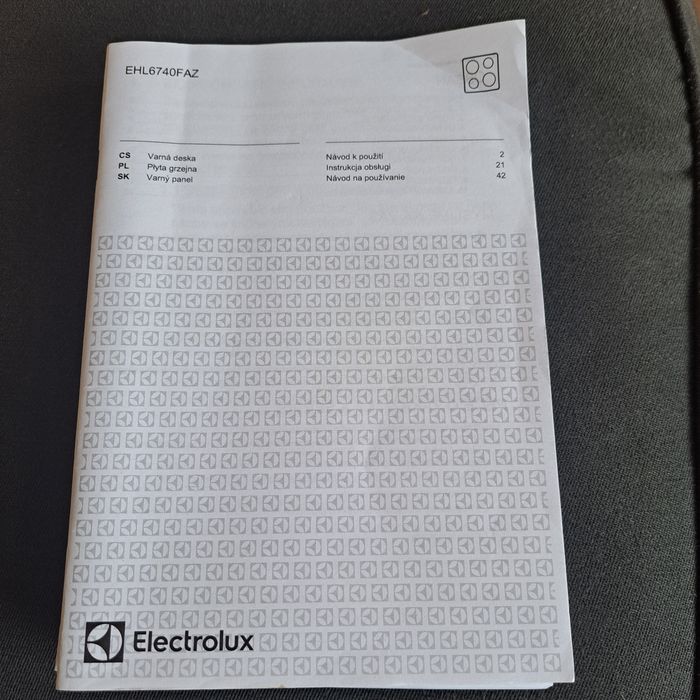 Electrolux EHL6740FAZ – płyta indukcyjna 4 pola, sprawna