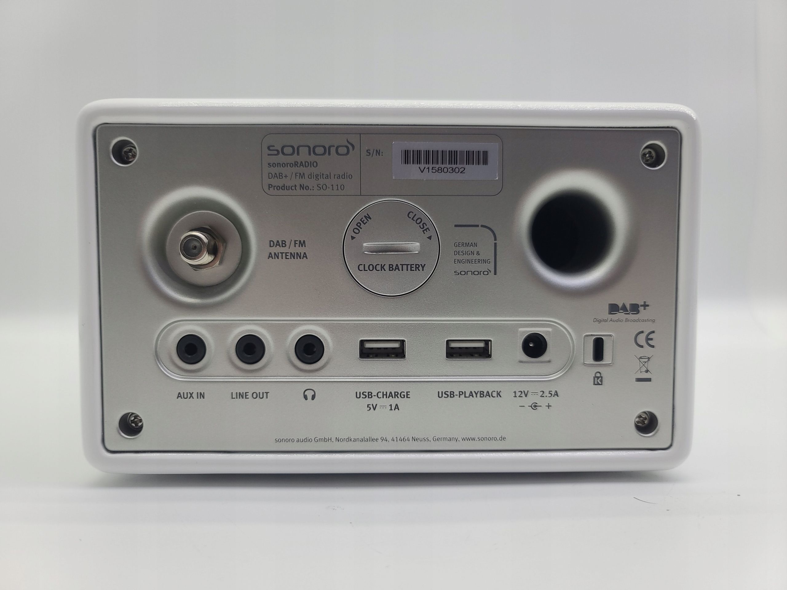 Radio sieciowe DAB+, FM, internetowe Sonoro sonoroRadio - białe