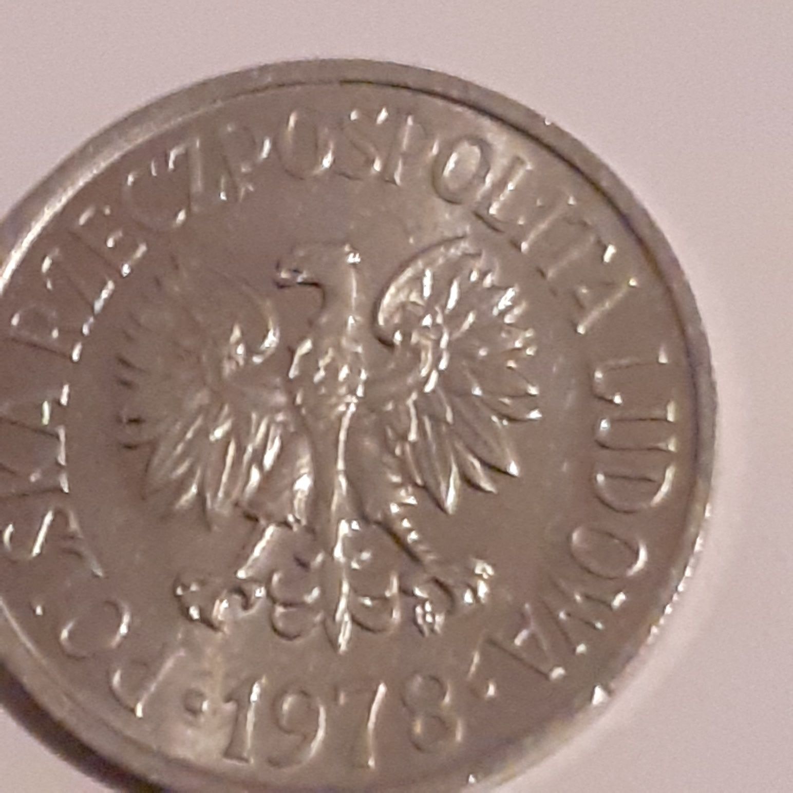 Sprzedam monetę 20gr  z  1978roku .
