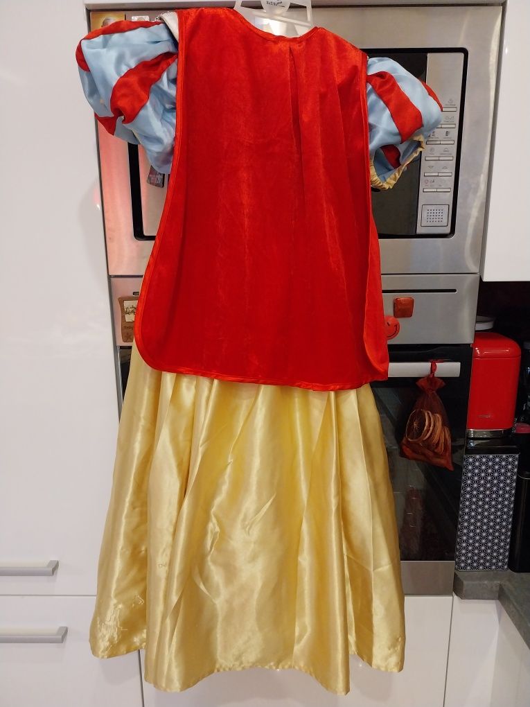 Sukienka na karnawał bal zabawę Królewna Śnieżka dla dziewczynki