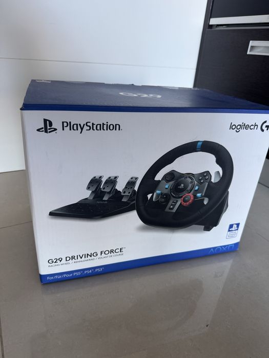 Volante Logitech g29 com pedais (PS 3, 4, 5)