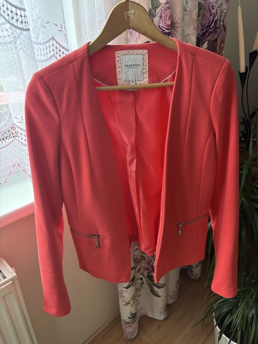 Marynarka Reserved rozmiar 36 koralowa