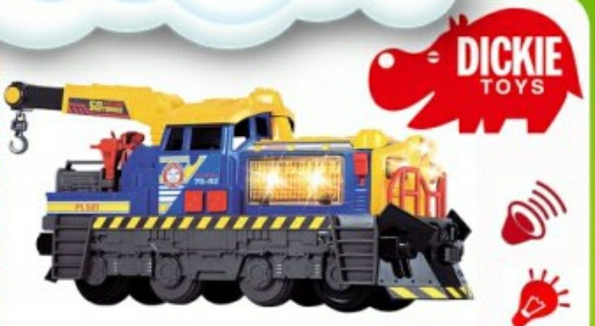Duży pociąg dickie toys lokomotywa