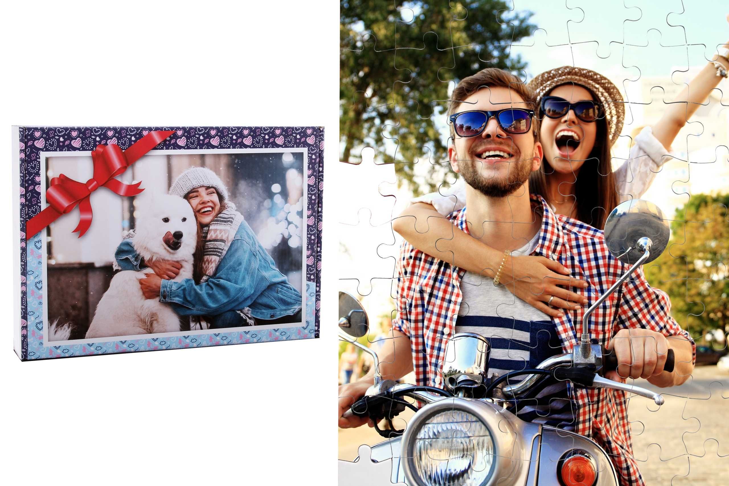 Puzzle Tw. zdjęcie dedyk. Prezent pamiątka święta