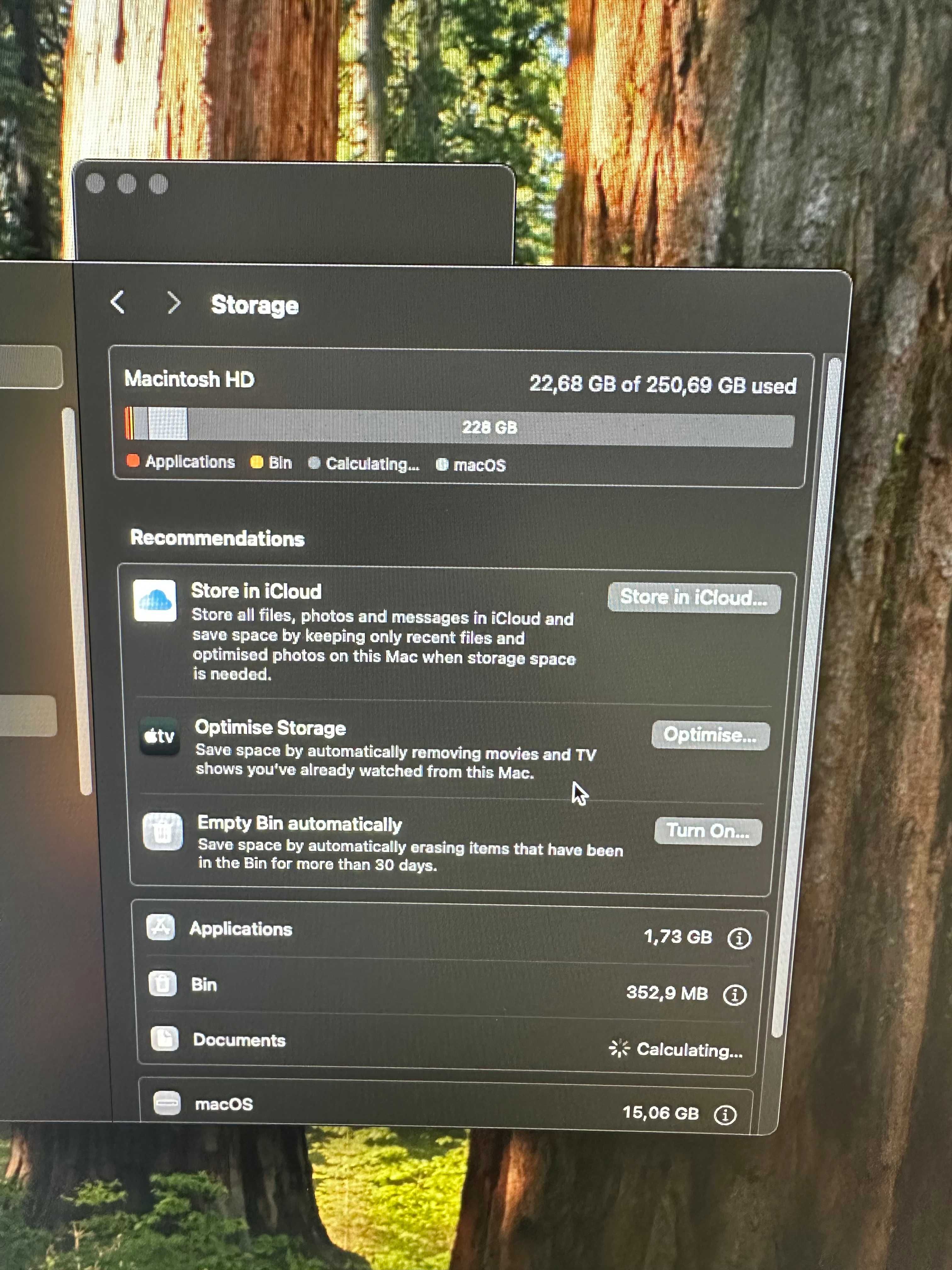Computador Mac Mini i5 20Gb RAM 256GB SSD MacOS 15.5