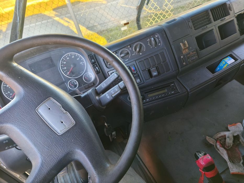 Man 12.240 skrzynia aluminiowa