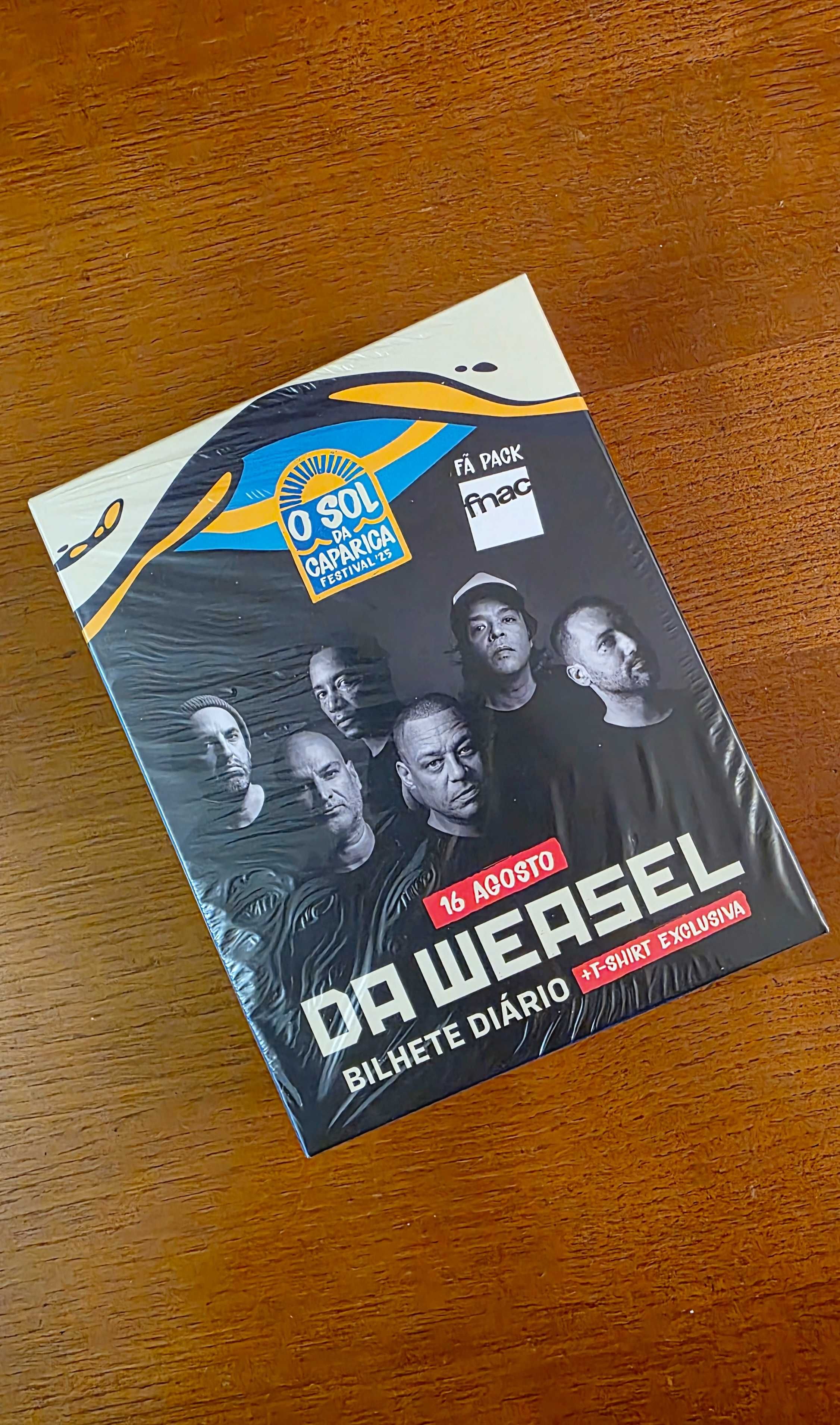 Bilhete Sol da Caparica – Edição Exclusiva Da Weasel (Fã Pack FNAC)