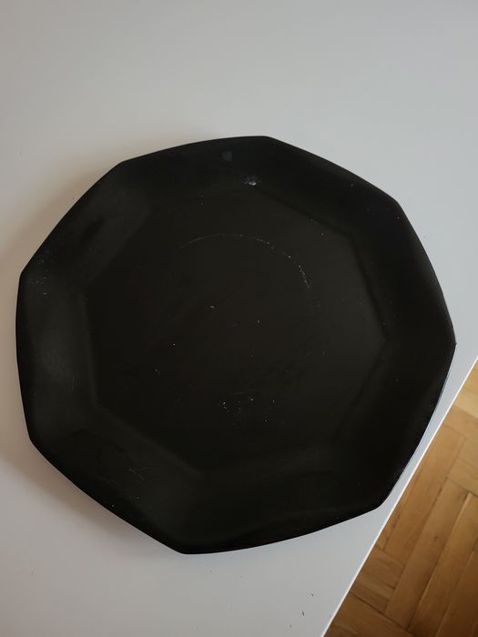 Patera czarna tacka taca bardzo dobry stan