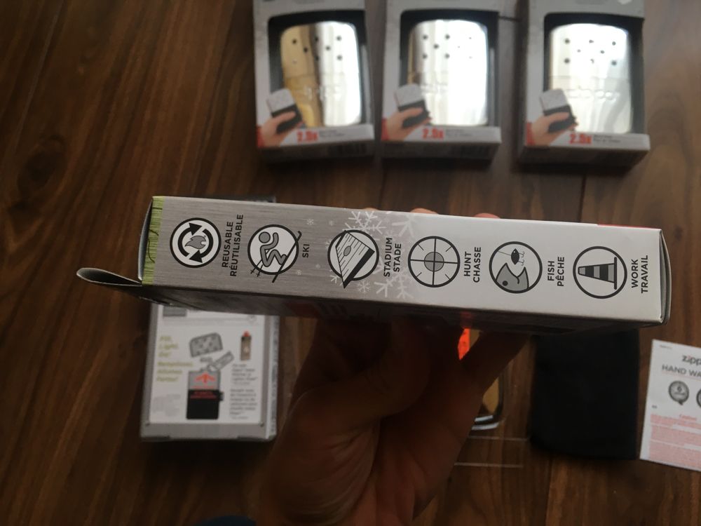 Грелка для рук Zippo Hand Warmer 12 Hours каталитическая, Silver