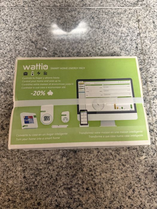 Wattio Pack Energy Kit Domótica Completo Novo Selado