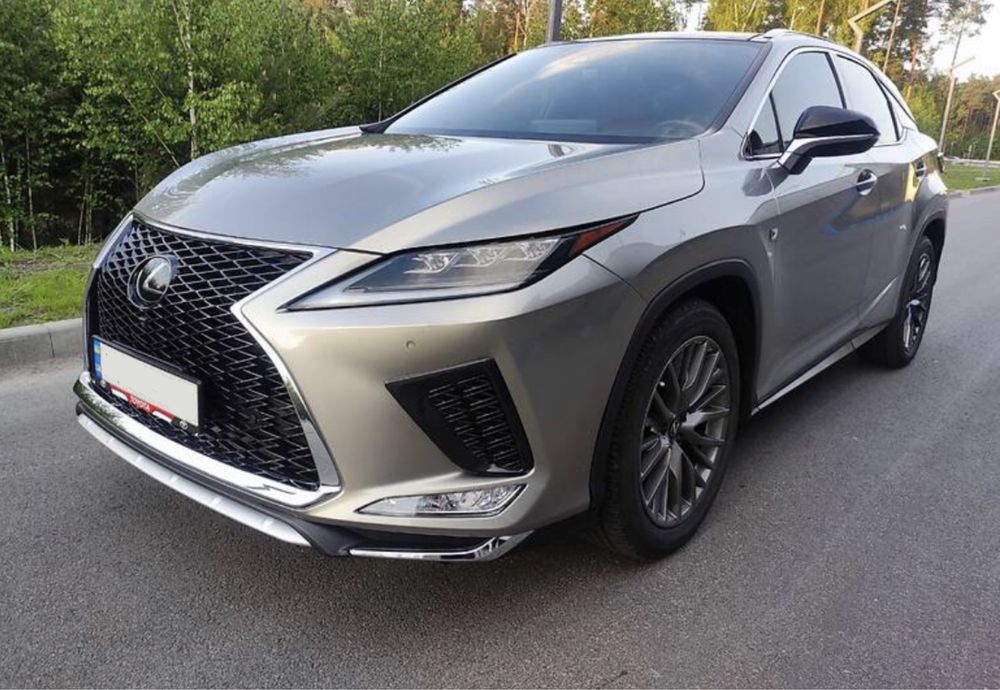 Бампер передний решетка Lexus Rx 2019 2020 2021 F-Sport