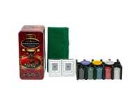 Набор для покера Texas Holdem Poker Set  на 200 фишек с номиналом