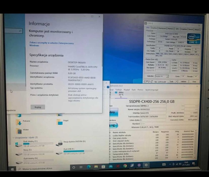 Komputer do Gier - Wydajność i Stabilność - Gotowy na Fortnite i5-3470