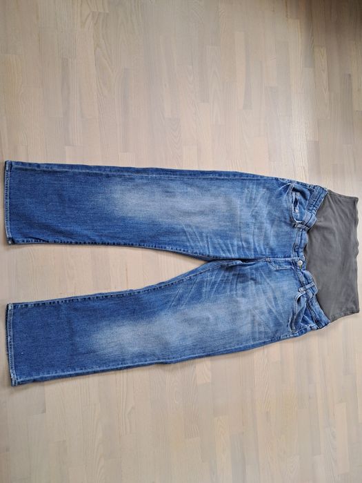 Jeansy ciążowe H&M Mama rozmiar 46 Spodnie dżinsowe
