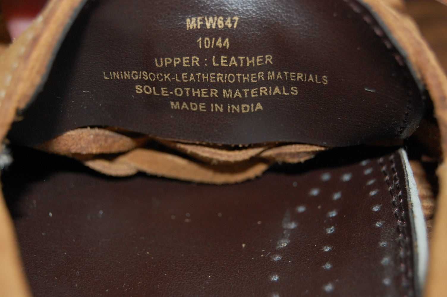Мокасины топсайдеры FRANK WRIGHT р.43-44 original INDIA
