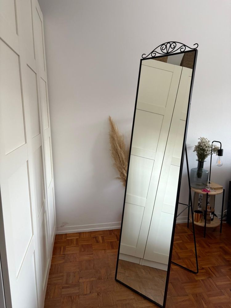 Espelho Ikea metal preto