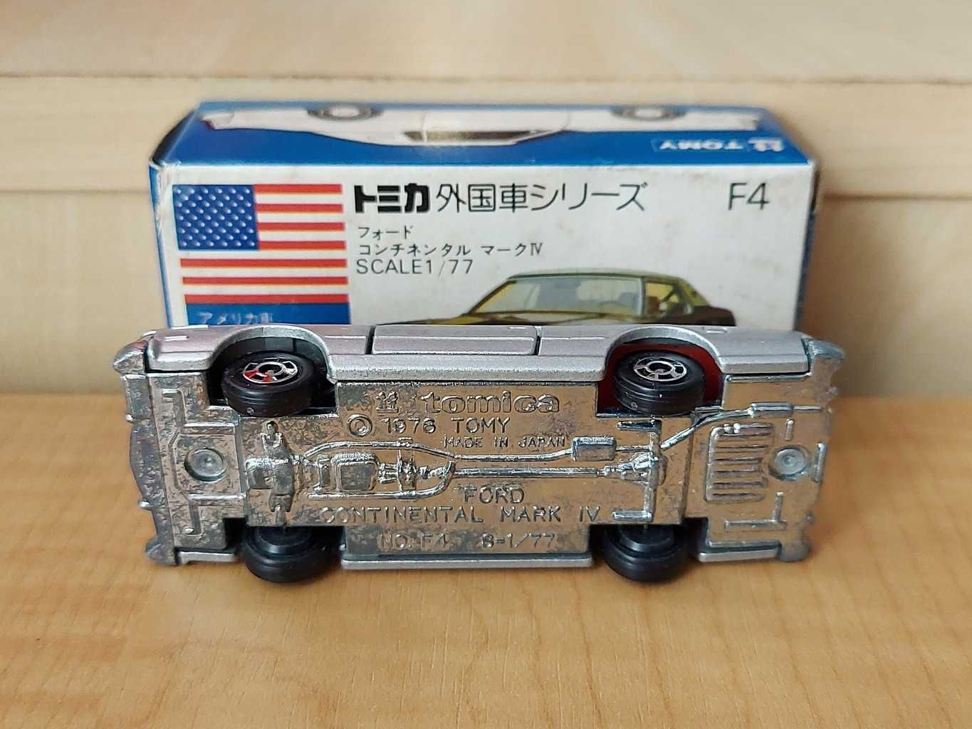 Tomica Japan Blue Box F4-1 Ford Continental Mark IV