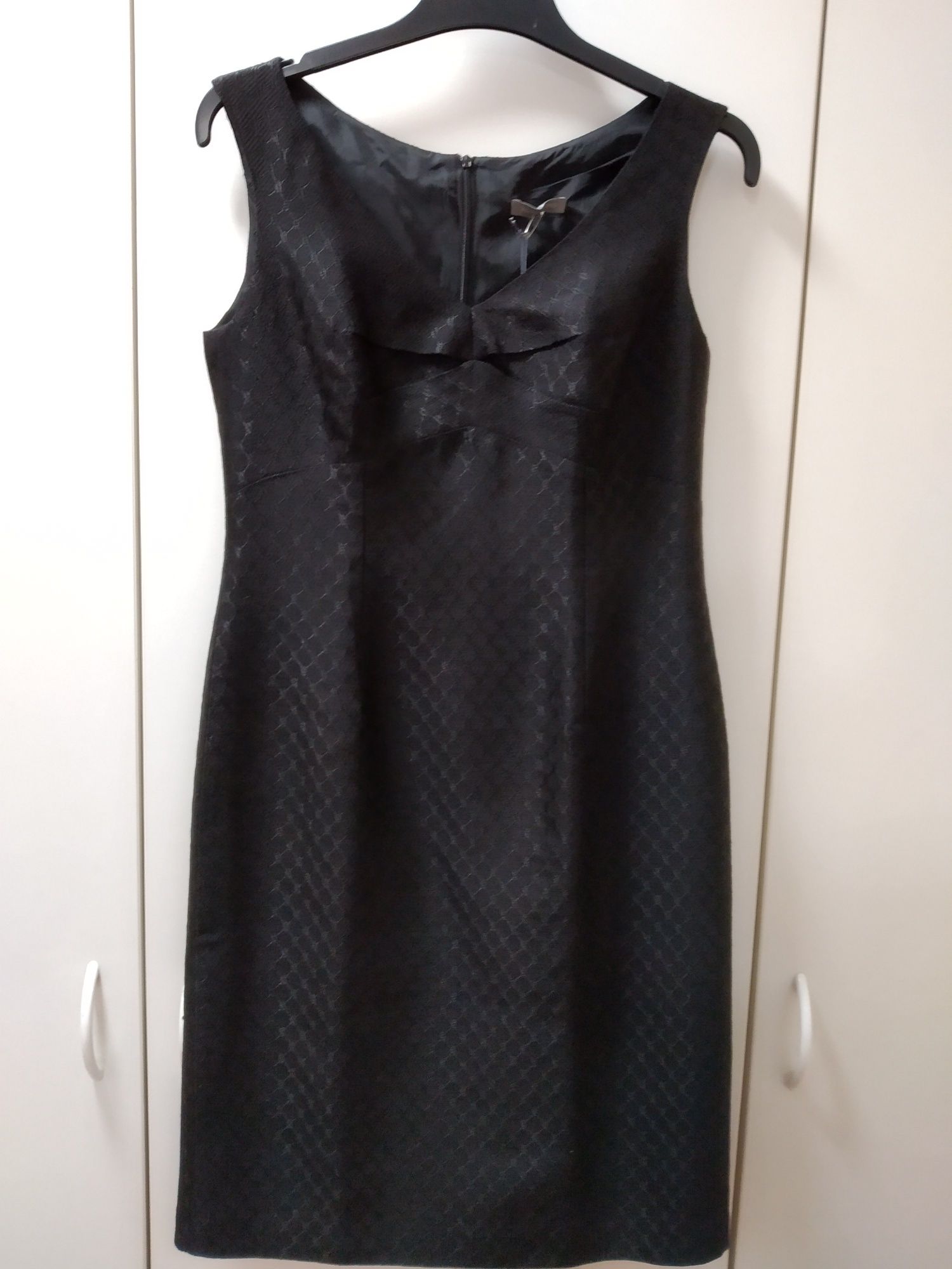 Czarna sukienka Amanda Gris 38