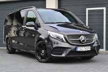Mercedes-Benz Klasa V WZOROWY Long 9G V300d ILS AMG PAKIET Duża Navi Alu19amg