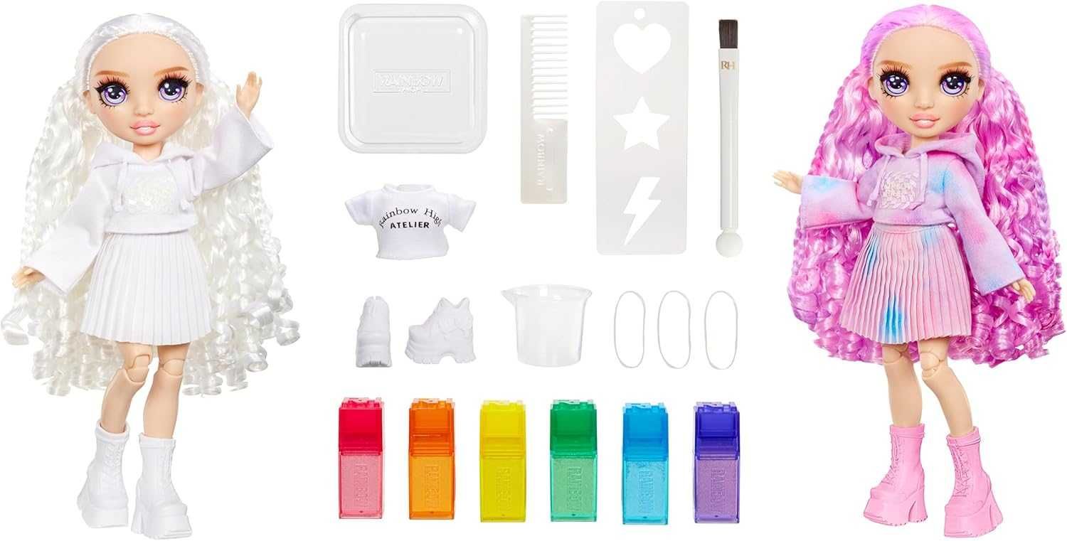 Куклы Rainbow High Watercolor and Create Tie Dye dolls 2024