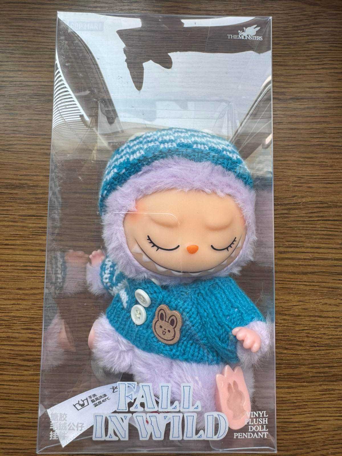 Мягкая игрушка брелок Лабубу Labubu в одязі 2 серія