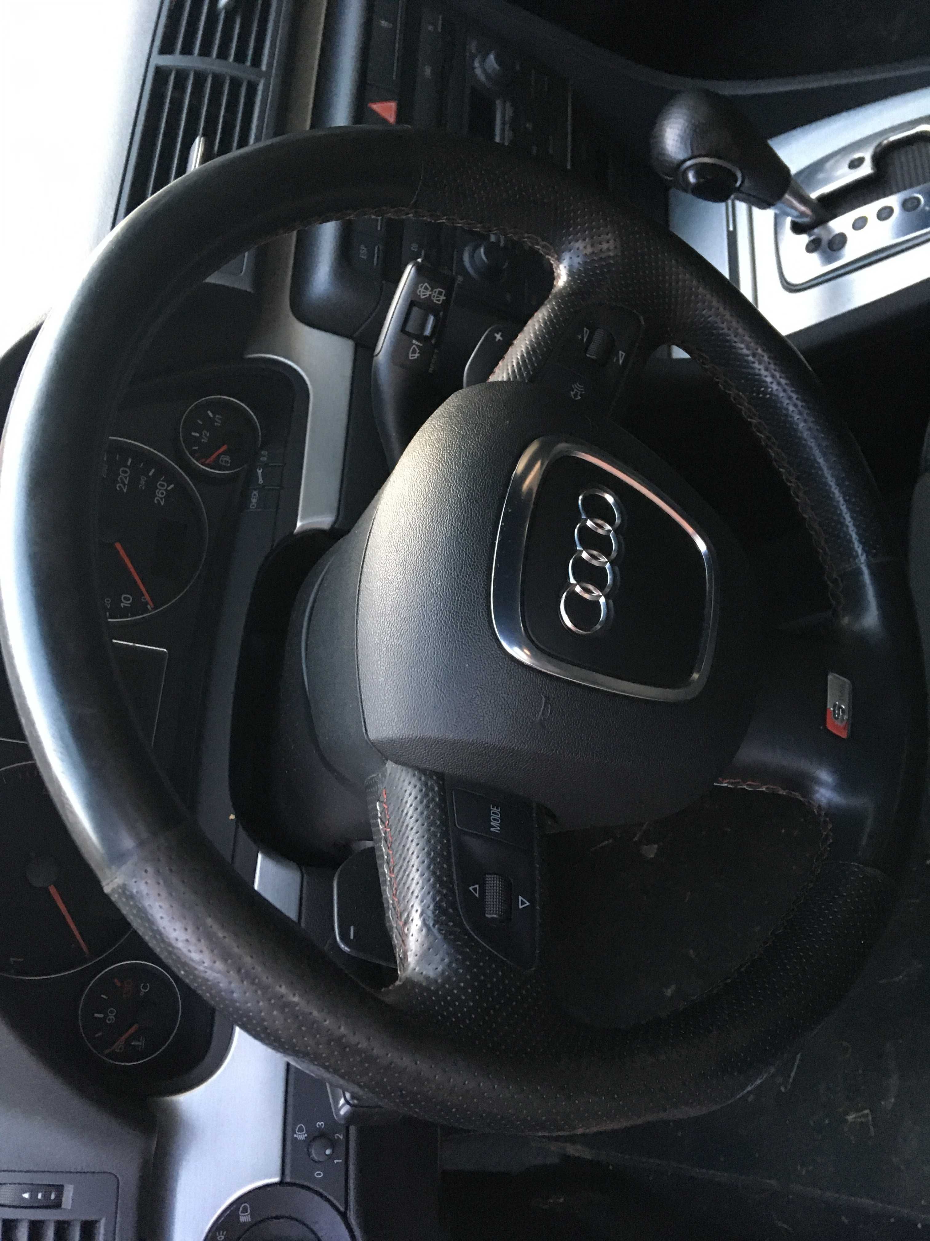 AUDI A4 B7 Poduszka airbag kierowcy kierownicy 3 ramiennej czarna